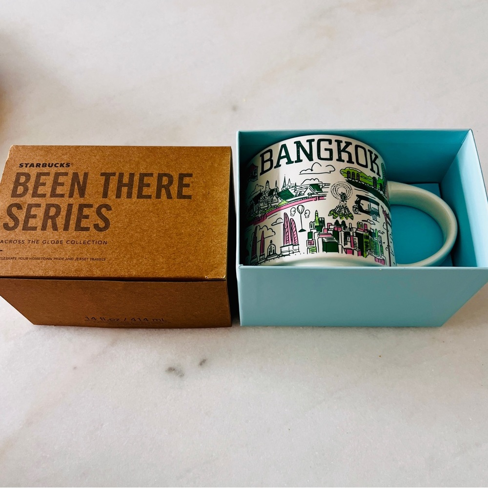 Starbucks Bangkok Mug - White and Green